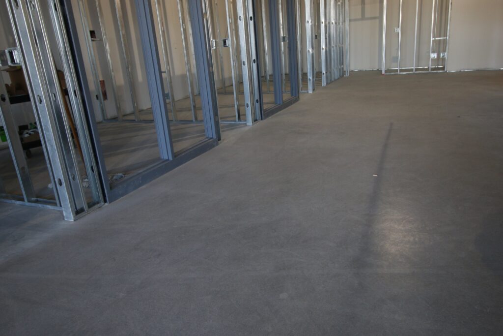 Industrial stained concrete